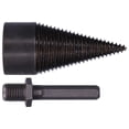 thumbnail image 4 of Chopping Wood Cone, Splitting Driver Screw Firewood Drill Bit High Hardness Strong Compatibility  for Chopping Wood for Electric Hammer Impact Drill, Rhinestone Hex Handle, 4 of 7