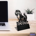 thumbnail image 3 of Handmadetneonsign Cavalier King Charles Spaniel Phone Stand, Dog Metal Cell Phone Desk 95383, 3 of 5