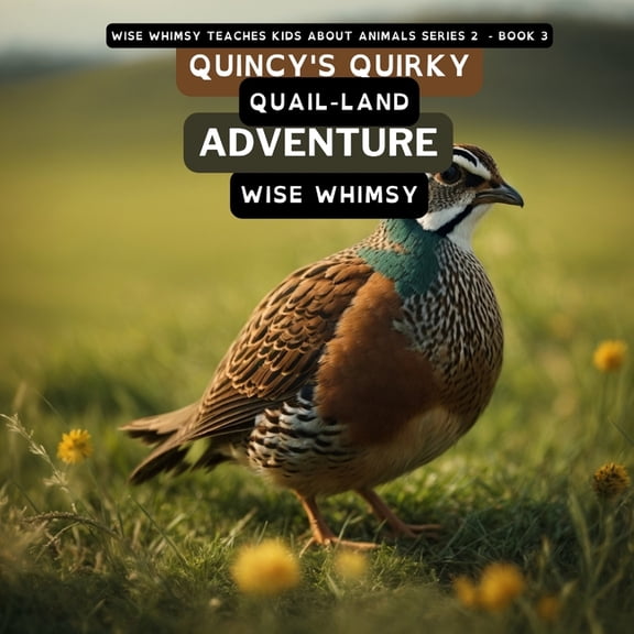 Wise Whimsy Teaches Kids about Animals S Quincy's Quirky Quail-land Adventure, Book 3, (Paperback)