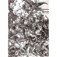 thumbnail image 2 of The Four Horsemen of The Apocalypse Poster Print by Albrecht Durer, 2 of 2