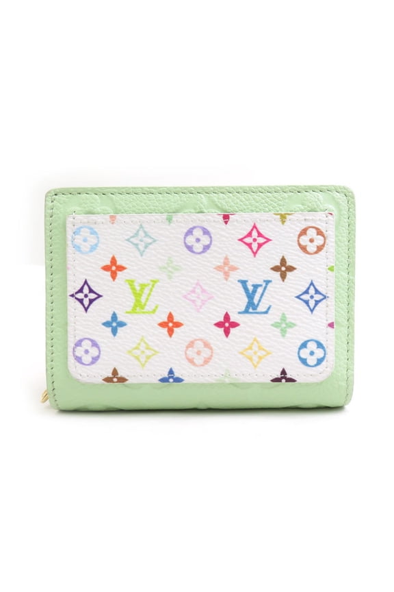 Pre-Owned Louis Vuitton LOUIS VUITTON Bi-fold Wallet LVTM Monogram Empreinte Portefeuille Qu...