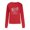 Red, variant on Enjoytime Halloween Sweatshirt Printed 2025 Oversized Crewneck Sweatshirts Women Long Sleeve Tunic Pullover Tops Streetwear Fall Winter Clothes