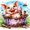Pig, variant on Pig Diamond Art Kits for Adults, Full Drill Diamond Painting for Beginners, 5D Gem Art for Home Wall Decor, 12x12 Inch