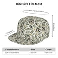 thumbnail image 6 of Uemuo Skull with Cash Pattern Women's Baseball Cap,Straight Brim Hat,Golf Dad Hat,Travel Hat,Sun Protection Cap,Everyday Accessory, 6 of 9