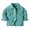 a9-Light Green, variant on KPOPLK Kids Boy Utility Jacket Fall Long Sleeve Solid Color Shirt Button Down Soft Coat for Teen Boys Back to School Clothing Size 18-24 Months,Brown