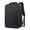 #Black, variant on Double Layer Travel Backpack Student School Bag With Laptop Compartment Business Work Casual Computer Backpack With Usb Charging/Headphone Port