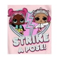 thumbnail image 2 of LOL Surprise Girls' T-Shirt and Bike Shorts Set (Little Girls), 2 of 2