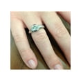 thumbnail image 3 of 1ct Bezel Set Solitaire Diamond Engagement Ring 14K White Gold Round, 3 of 4