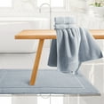 thumbnail image 3 of Hearth & Harbor Bath Towel Collection, 100% Cotton Luxury Soft 4 Pc Set - Ice Blue, 3 of 9