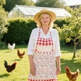 thumbnail image 3 of Farmhouse Egg Collecting Apron with Pockets for Chicken and Goose Eggs, Canvas Poultry Apron with Gathering Basket Design for Women Farmers and Homesteaders, Functional Farm Harvesting Tool, 3 of 4