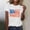 White, variant on American Flag Shirts for Women: 4th of July T Shirt Funny USA Print Tees Patriotic Casual Short Sleeve Tops