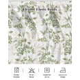 thumbnail image 5 of Sage Green Fruit Wrap Around Bed Skirts for Queen Bed 16" Drop,Bed Skirt with Adjustable Elastic Belt Dust Ruffle Bed Valance for Bedroom Hotel Vintage Plant Nature Botanical Flower Bed Frame Cover, 5 of 7