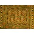 thumbnail image 1 of Ahgly Company Indoor Rectangle Persian Yellow Traditional Area Rugs, 7' x 10', 1 of 4