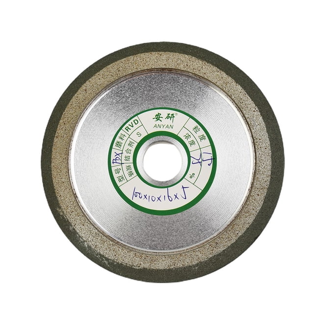 Bgsha 4'' Widen Grinding Wheel Hypotenuse Style For Carbide Metal ener