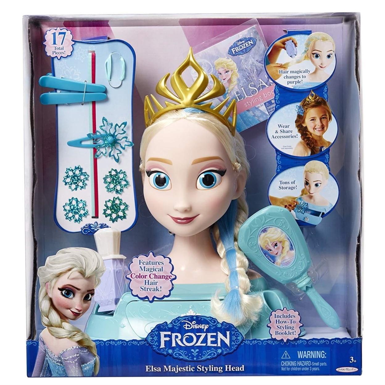 Frozen Elsa Majestic Styling Head - Walmart.com