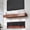 Classic Walnut, variant on Kincubow 60 inch Fireplace Mantel Shelf, Solid Pine Wood Wall Mounted Mantel, Rustic Farmhouse Style