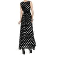 thumbnail image 2 of Emmababy Summer Women Sleeveless Dots Split Maxi Dress S-2Xl, 2 of 5