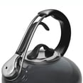 thumbnail image 3 of Chantal Classic Loop Enamel-on-Steel 1.8 Quart Teakettle, Onyx, 3 of 3