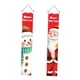 thumbnail image 5 of Cartel de porche de Navidad Decoración de Navidad para colgar en la pared frontal de vacaciones Estilo B Yuyangstore Banderas de puerta, 5 of 7