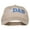 Khaki, variant on Top Dad Letters Embroidered Low Profile Cap - Black OSFM