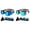 Blue,White, variant on Advanced Swim Goggles for Adults, Anti Fog UV Protection Swimming Goggles, No Leakage Clear Vision Pool Glasses with Ergonomic Nose Bridge & Quick Adjust Strap