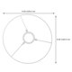 thumbnail image 2 of TABLETREANDS 2Jgo Marco Para De Hierro Resistente Ideal Para Proyectos DIY Y De, 2 of 8