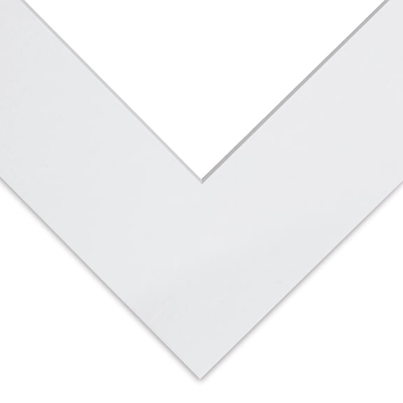 Blick Pre-Cut Mat - Manor White, 8" x 8" (3-3/4" x 3-3/4" Opening)