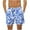 Multicolor-4, variant on Men's Hawaiian Palm Leaf Print Board Shorts Quick-Dry Lightweight Shorts with Elastic Waistband for Volleyball Resort Wear Multicolor-12 L