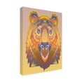 thumbnail image 2 of Trademark Fine Art 'Bear Orange And Blue' Canvas Art by David Chestnutt, 2 of 3