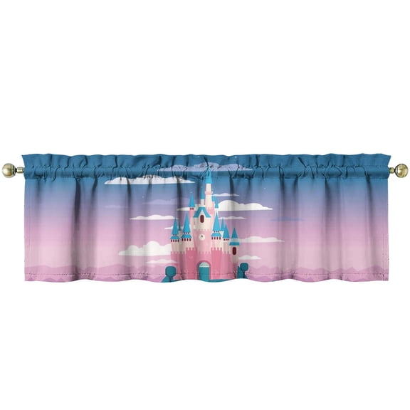Kitchen Curtains Small Short Cafe Window Curtains Rod Pocket Bathroom Tier Window Treatment Drapes 54x18inch
