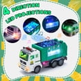 thumbnail image 2 of JoyStone LED Garbage Truck Toy with Openable Cover for Bump & Go Mode, 360° Universal Wheels, Lights & Sounds, Interactive Trash Truck for Kids Ages 3+, Perfect Birthday Gift, 2 of 11