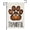 -, variant on Thanksgiving Garden Flags for Outside, Thankful Turkey Dog Paw Small Seasonal Decor for Harvest Autumn Fall Yard,12.5x18 Double Sided
