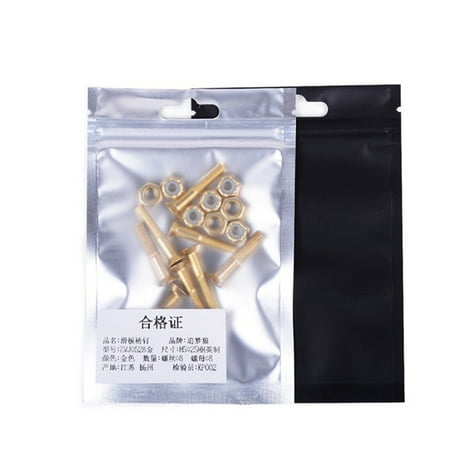 

16Pcs Replacement Screws+Nuts Four-wheeled Skateboard Longboard Accessories Gold M5*30mm