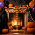 thumbnail image 7 of Halloween Garland 59in Marigold Artificial Flower Hanging String for Festival Wedding Diwali Home by OVFUIZ, 7 of 7