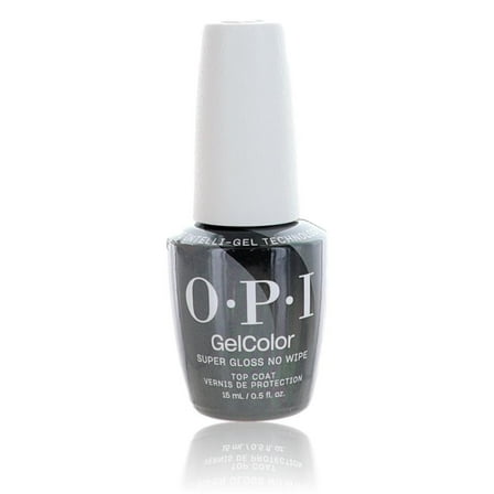 OPI Gel Nail Polish by OPI, 0.5 oz Super Gloss No Wipe Top Coat