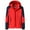 Red, variant on jsaierl Womens Rain Coat Waterproof with Hood Active Outdoor Mountaineering Windbreaker Fall Lightweight Jacket Full Zip Pocketed Trench Coat