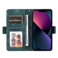 thumbnail image 4 of Funda GANGXUN para Samsung Galaxy S25 FE con diseño acolchado elegante, cuero PU, protección total y ajuste preciso, 4 of 5