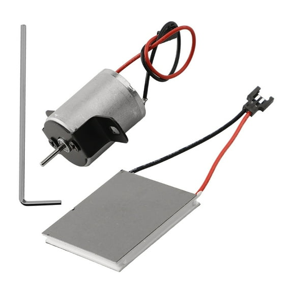 3pcs Fireplace Fan Motor Power Generation Sheet Chimney Stove Fan Kit Fireplace Fan Motor General Power Tool Accessories