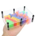 thumbnail image 1 of LAFGUR Clone Pin Art Toy, Portable Durable Sturdy Fun Transparent Frame Pin Art Toy, Original For Office Adults Children Home, 1 of 8