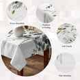 thumbnail image 5 of Gray Green Eucalyptus Leaves Table Cloth Waterproof Tablecloths, Farmhouse Botanical Watercolor Tablecloth Dining Table Cover for Kitchen Party Tabletop Outdoor, Rectangle Tablecloth 54x108 Inch, 5 of 9
