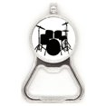 thumbnail image 1 of Song Music Drum Kit Energy Acero inoxidable Metal cerveza tapa sacacorchos, 1 of 3
