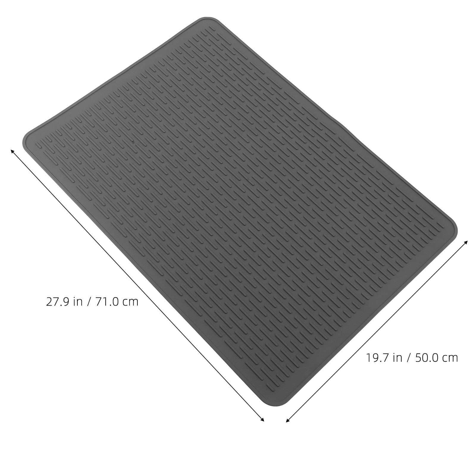 HEMOTON Kitchen Supplies Wear-resistant Pad Cook Protective Dark Grey