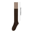 thumbnail image 4 of Koiauber 1Pair Women Thigh High Socks Over The Knee Wool Knit Socks Thick Thermal Long Boot Stockings, 4 of 8
