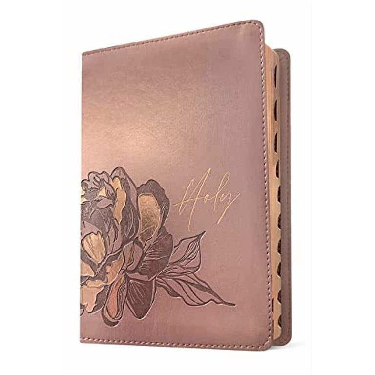 NLT Compact Giant Print Bible, Filament Enabled (Leatherlike, Rose