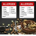 thumbnail image 3 of Red Allergen Warning Sticker 1.8 X 2 inch Food Allergy Warning Label for Food Packaging 500 Pcs, 3 of 6