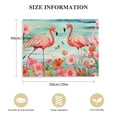 thumbnail image 2 of ARISTURING Pink Flamingo Wall Art Flamingos Rustic Pictures Canvas Prints Motivational Modern Artwork for Home Living Room Bedroom Bathroom, 2 of 5