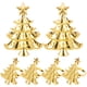 thumbnail image 1 of 6 broches para servilletas de árbol de Navidad, anillos para servilletas de árbol de Navidad, soportes decorativos para servilletas navideñas, 1 of 8
