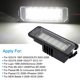 thumbnail image 5 of Luz De Matrícula De Coche Luz de matrícula de coche de 12V, lámpara de trabajo de coche de 6500K para VW Golf 4 5 6 7 Passat B6 3C Sywqhk Accesorios para autos y motos, 5 of 8