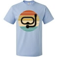 thumbnail image 3 of Inktastic Scuba Diver Retro Sunset Diving T-Shirt, 3 of 5