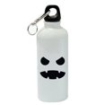 thumbnail image 1 of Scary Ghost Face White Aluminum Sports 20 oz Water Bottle, 1 of 1